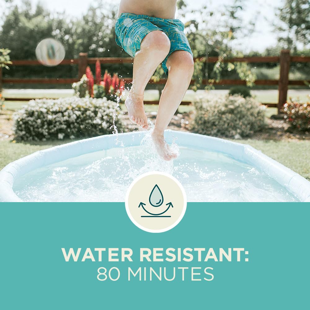 Coppertone Pure and Simple Kids Mineral Sunscreen Spray SPF 50 (5 Oz) + Kids Sunscreen Stick SPF 50 (0.49 Oz), Hypoallergenic and Fragrance Free - Image 3