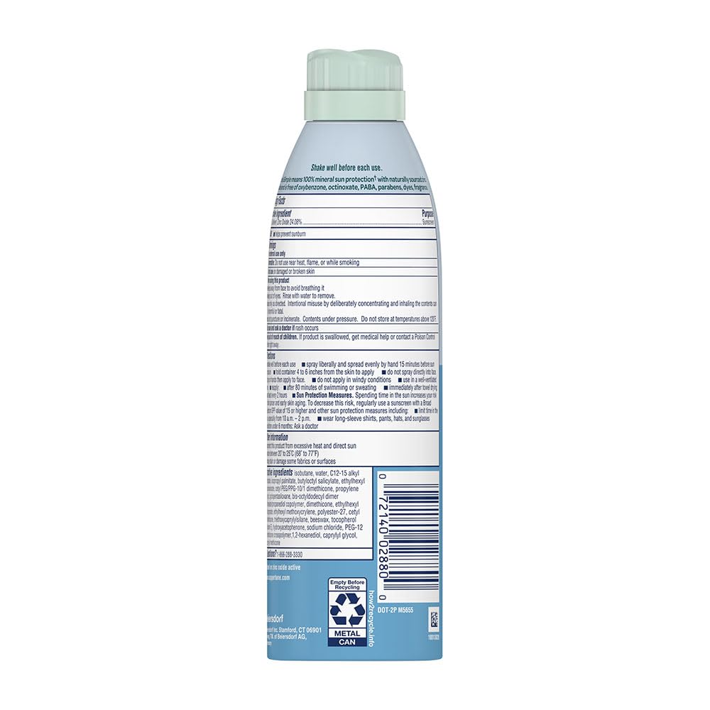 Coppertone Pure and Simple Mineral Sunscreen Spray SPF 50 (5 Oz) + Sunscreen Stick SPF 50 (0.49 Oz) with Zinc Oxide Protection, Hypoallergenic, Fragrance Free - Image 8