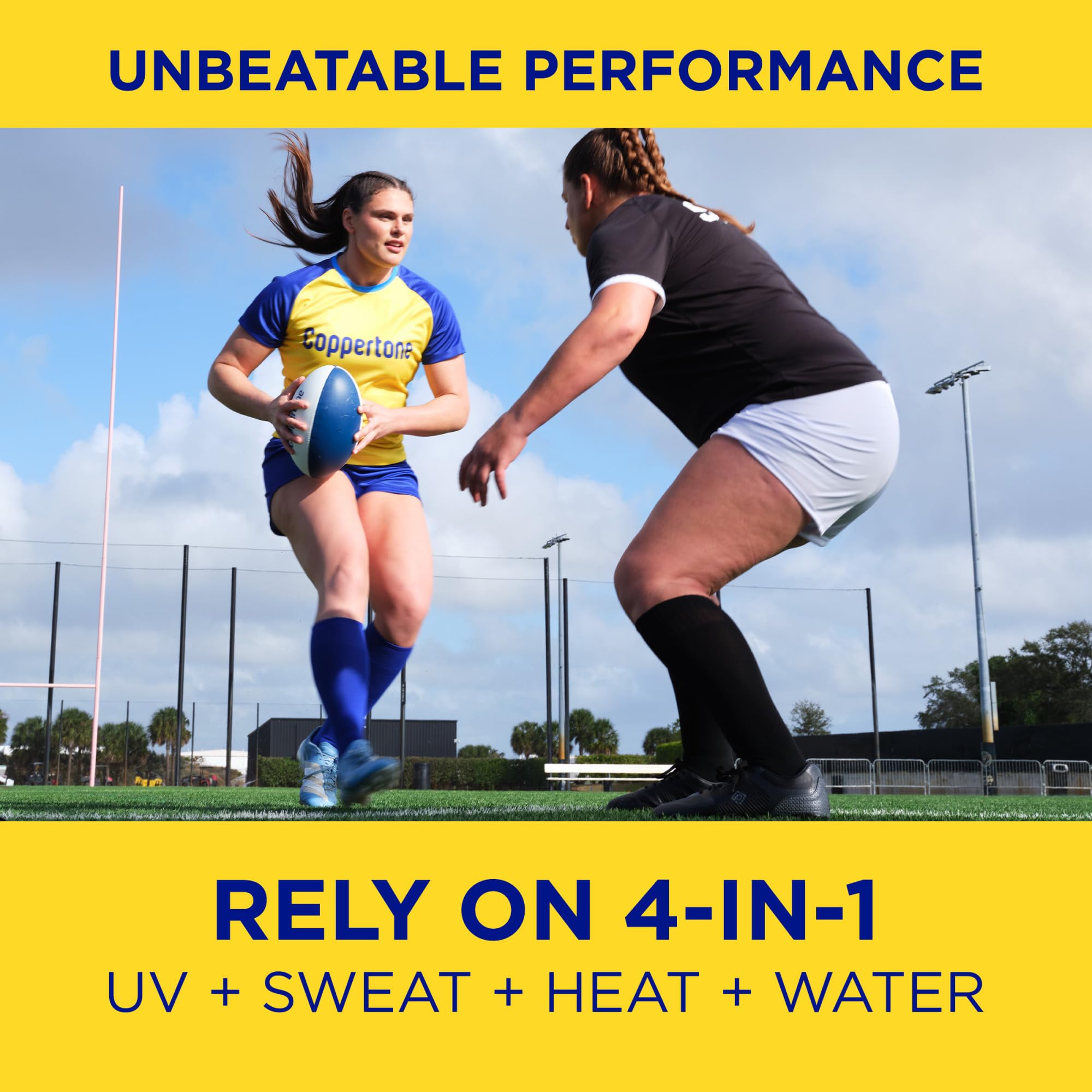 Coppertone Sport Sunscreen Spray, Broad Spectrum SPF 50 Water Resistant Spray Sunscreen, 5.5 Oz - Image 4